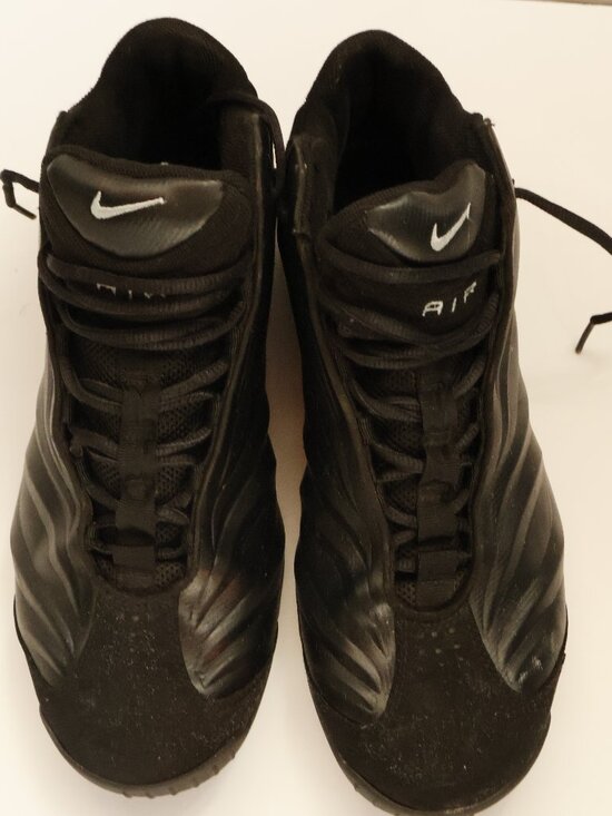 Black Nike Air Flightposite basketball shoes, released in 1999 Size 10.5 main image 4